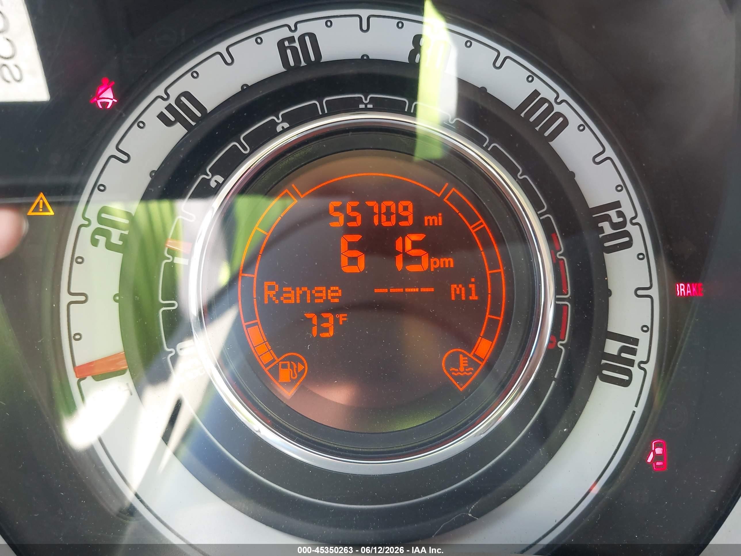 2013 Fiat 500c Pop White vin: 3C3CFFDRXDT743978