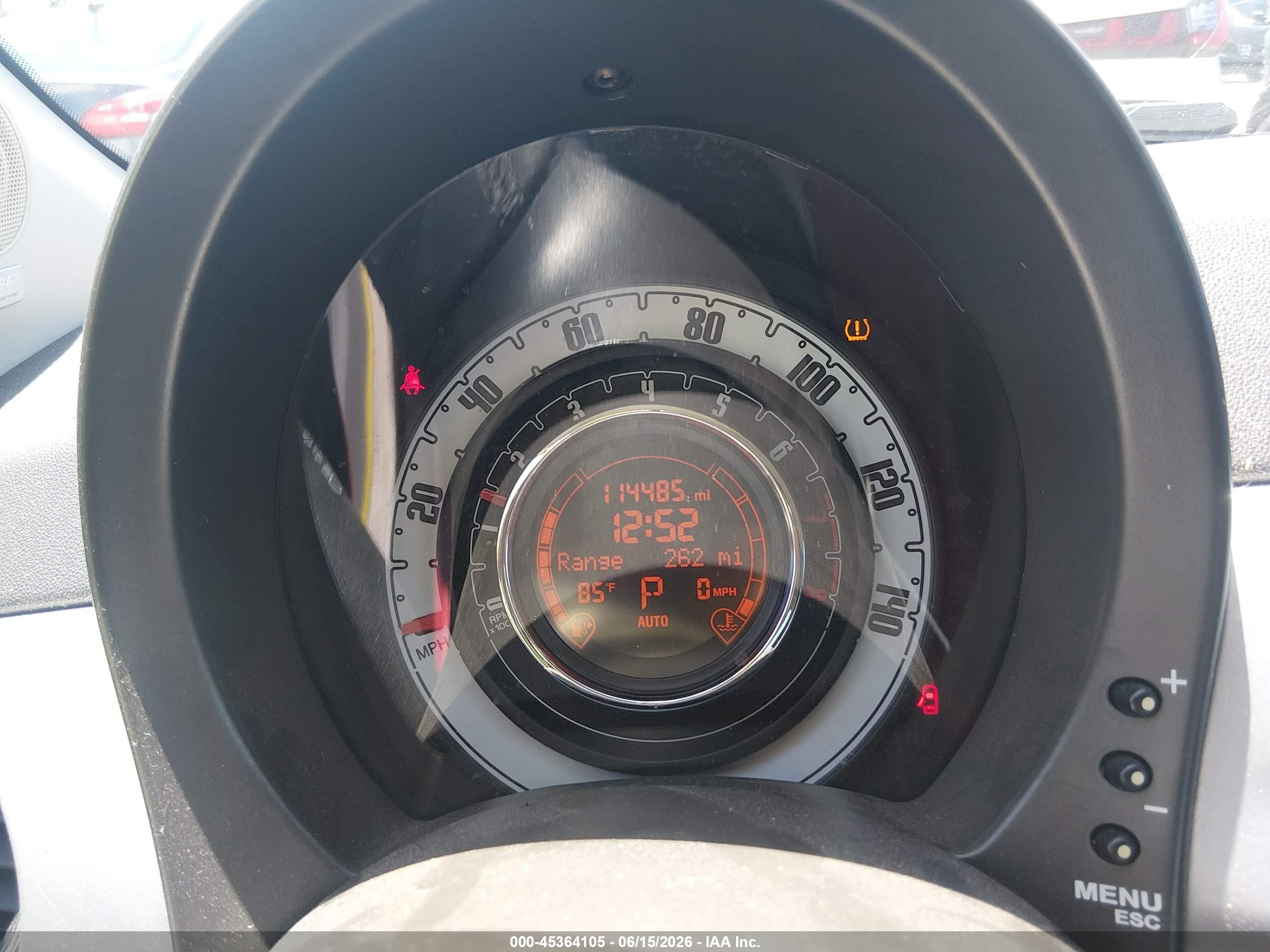 2012 Fiat 500c Lounge Silver vin: 3C3CFFER3CT100837