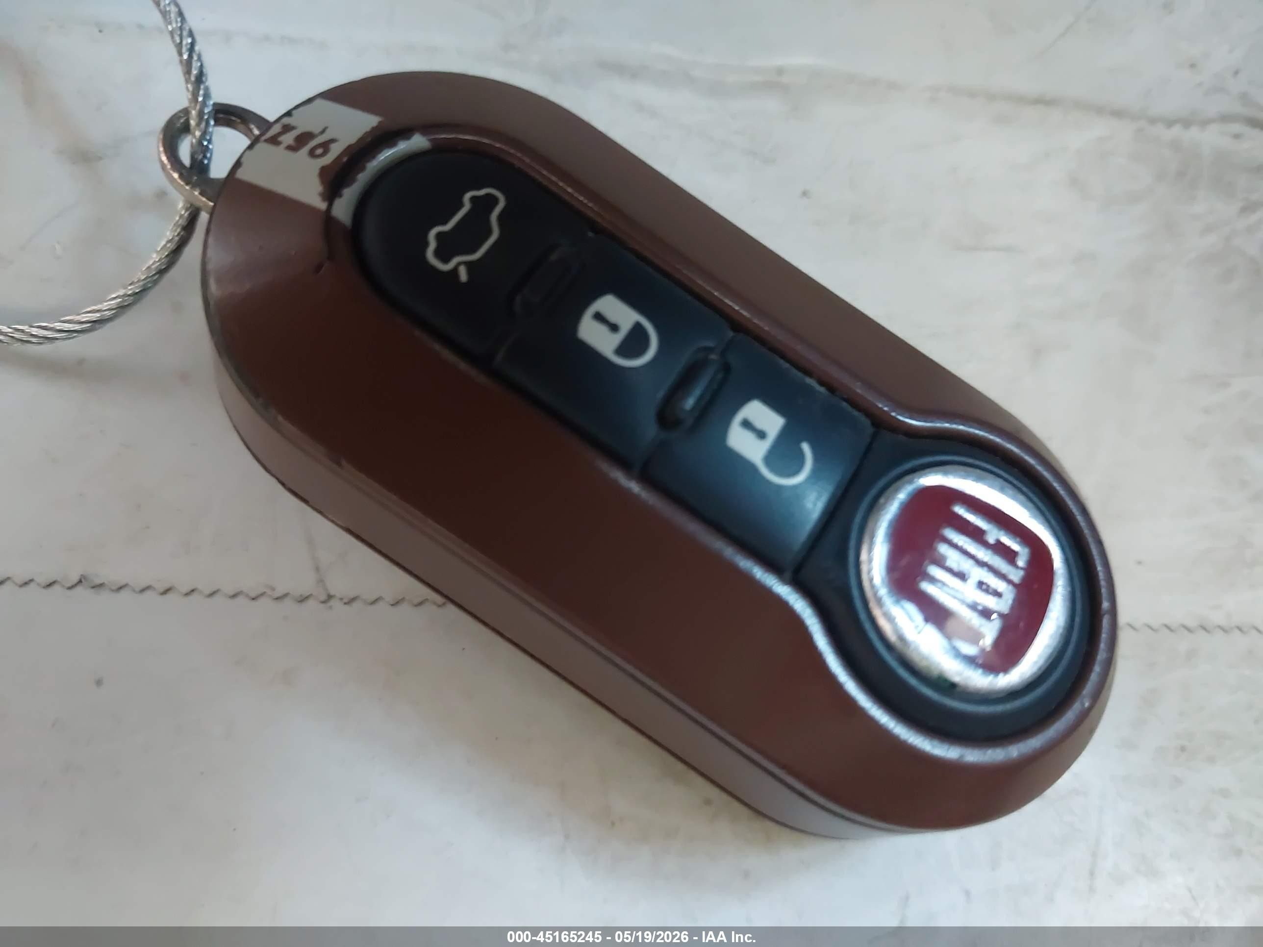 2015 Fiat 500c 1957 Edition Зеленый vin: 3C3CFFER7FT716528