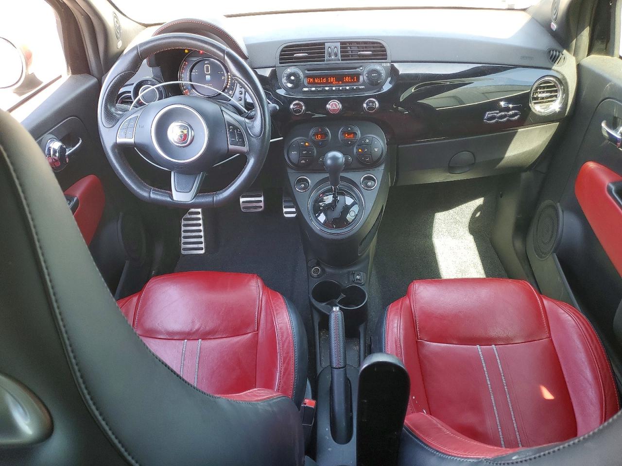 2015 Fiat 500 Abarth Black vin: 3C3CFFFH0FT507945