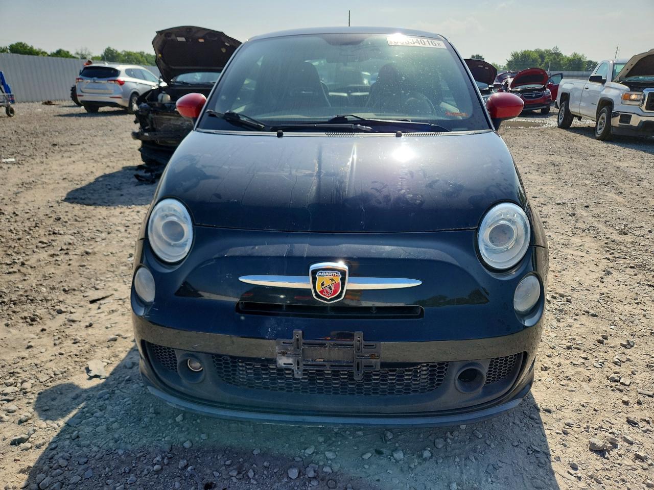 2013 Fiat 500 Abarth Black vin: 3C3CFFFH6DT613605