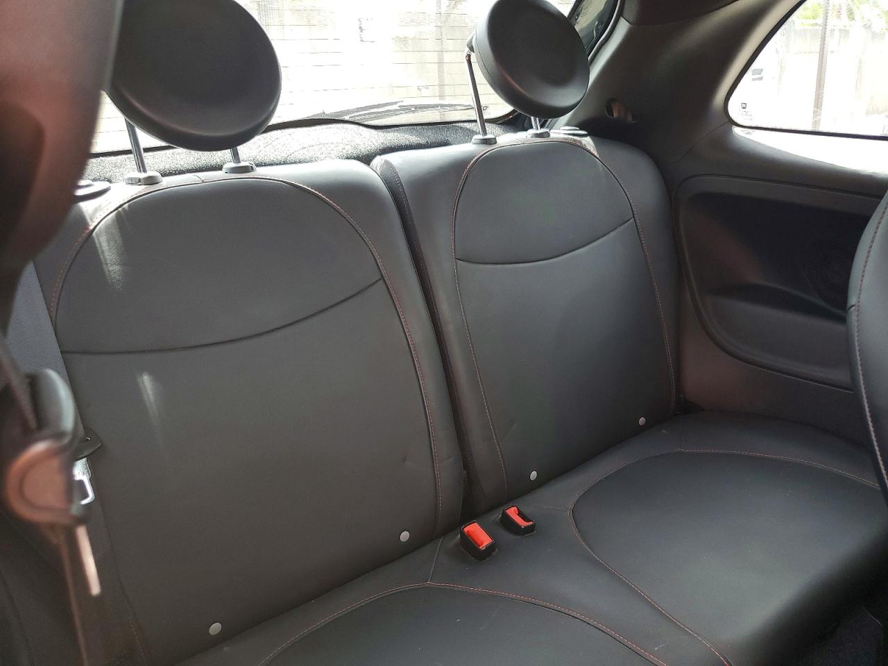 2012 Fiat 500 Abarth Black vin: 3C3CFFFH7CT291040
