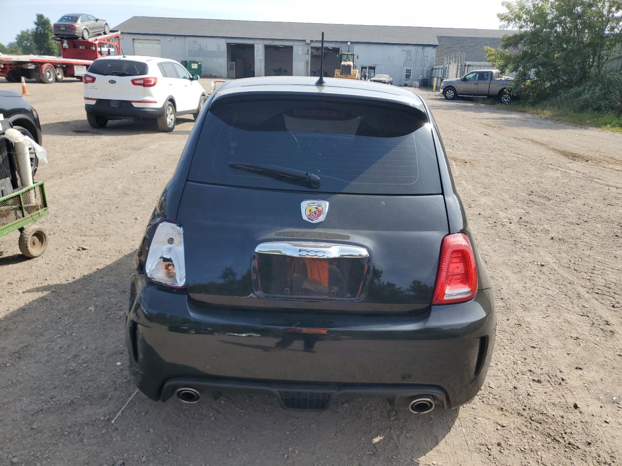 2012 Fiat 500 Abarth Черный vin: 3C3CFFFHXCT337234