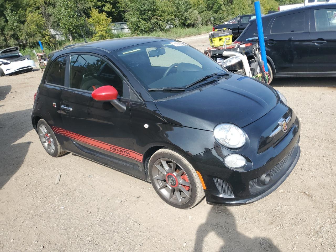 2012 Fiat 500 Abarth Черный vin: 3C3CFFFHXCT337234