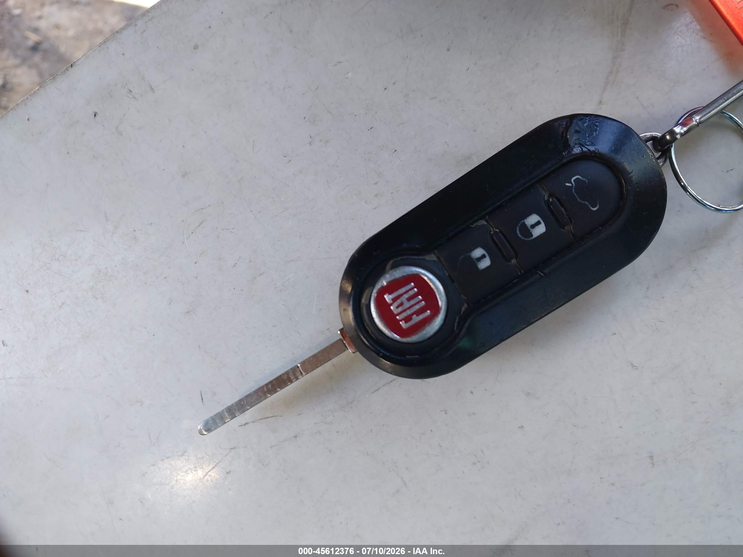 2014 Fiat 500e Battery Electric Black vin: 3C3CFFGE1ET189580