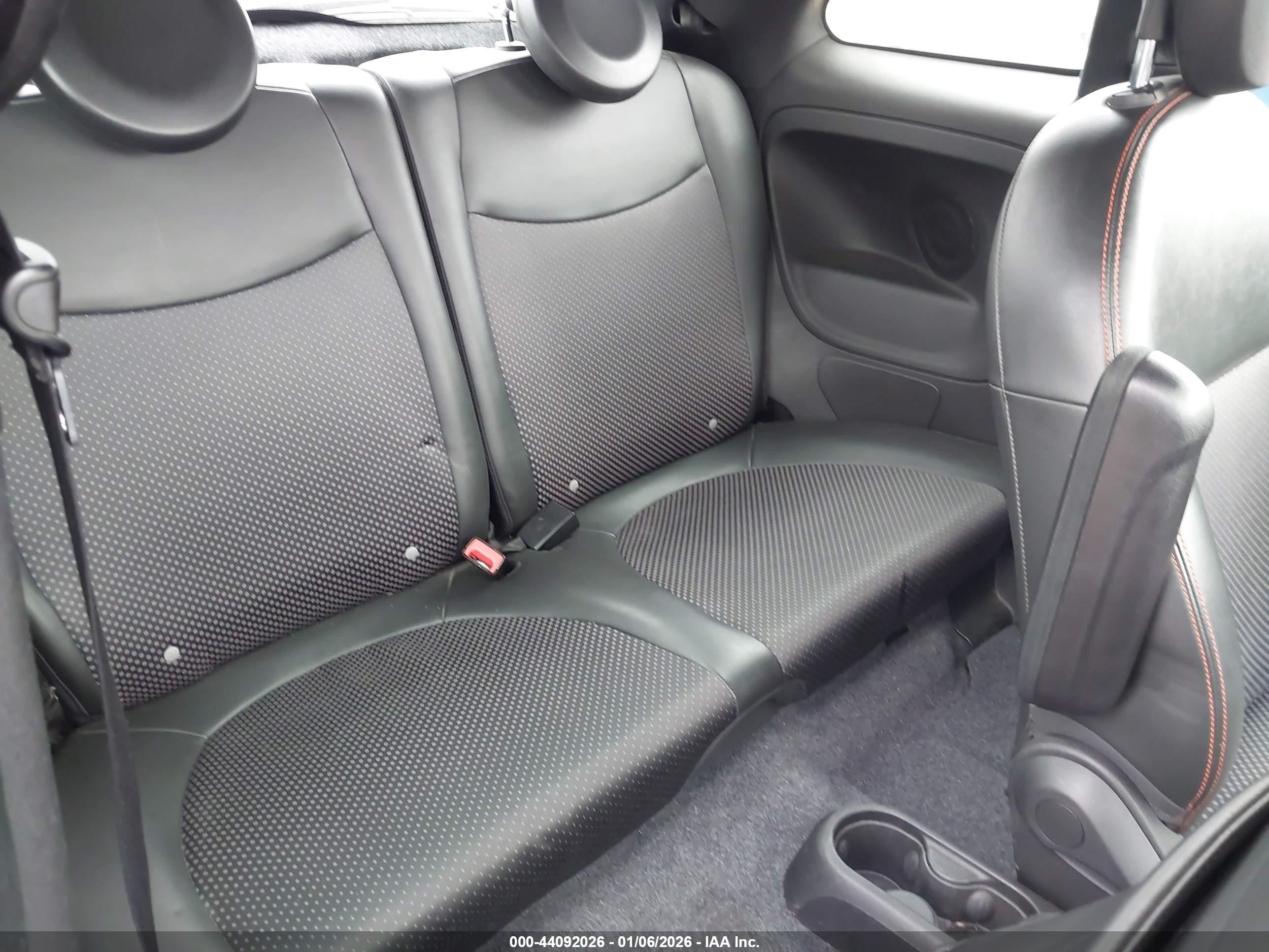 2015 Fiat 500e Battery Electric Light Blue vin: 3C3CFFGE1FT575966