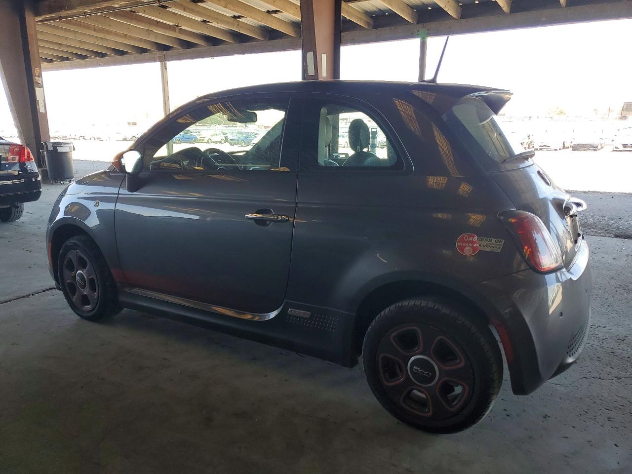 2014 Fiat 500 Electric Gray vin: 3C3CFFGE4ET208560