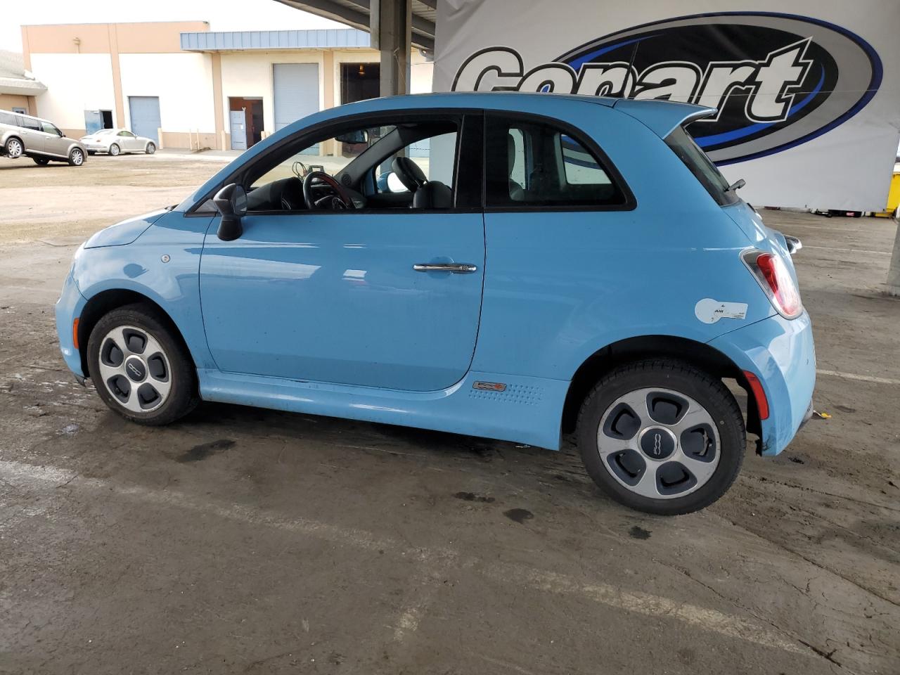 2015 Fiat 500 Electric Blue vin: 3C3CFFGE6FT503192
