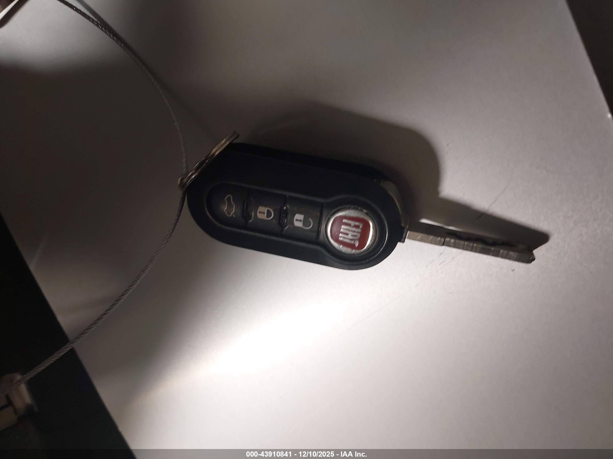 2013 Fiat 500e Battery Electric Black vin: 3C3CFFGE7DT744496