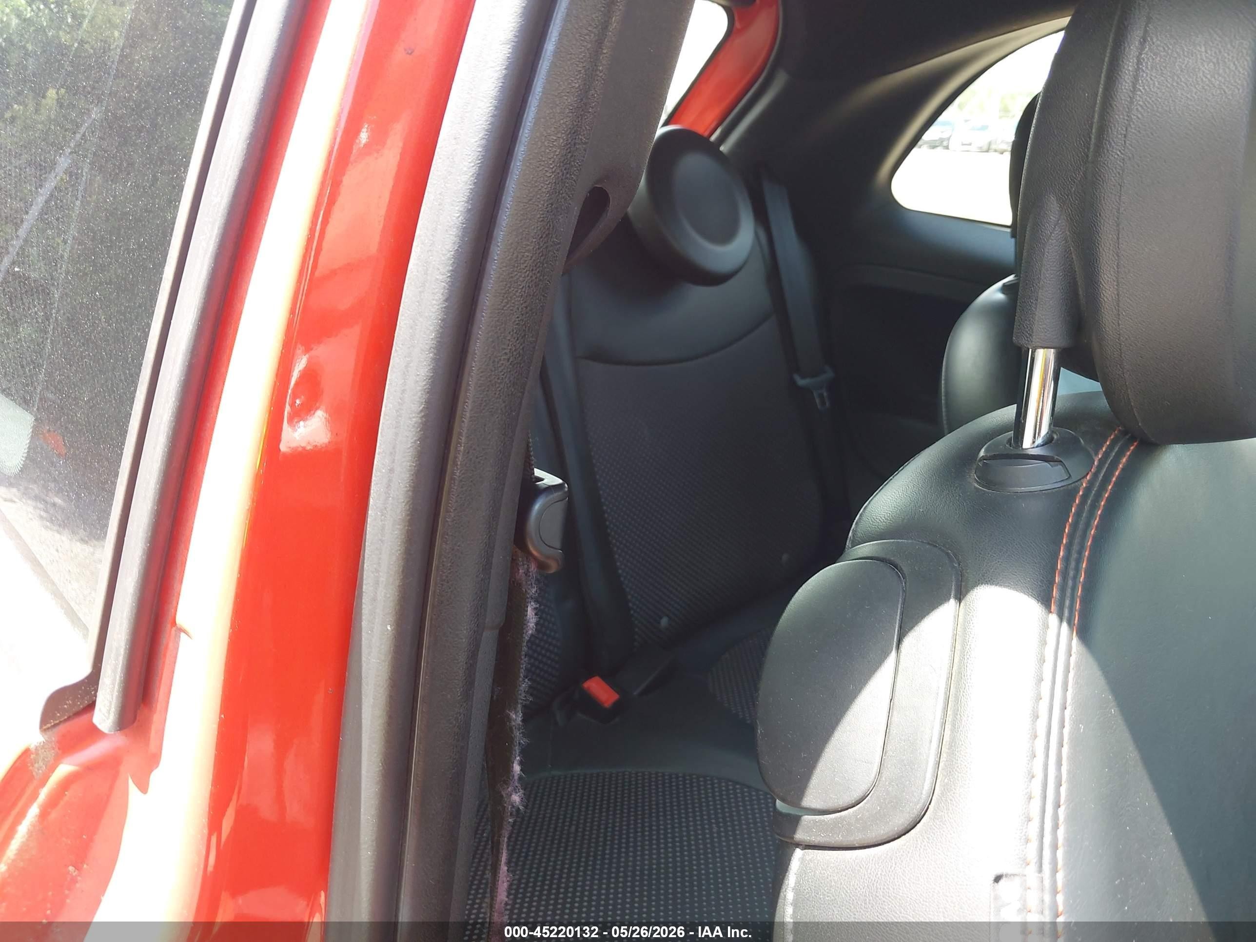 2013 Fiat 500e Battery Electric Оранжевый vin: 3C3CFFGE7DT750993