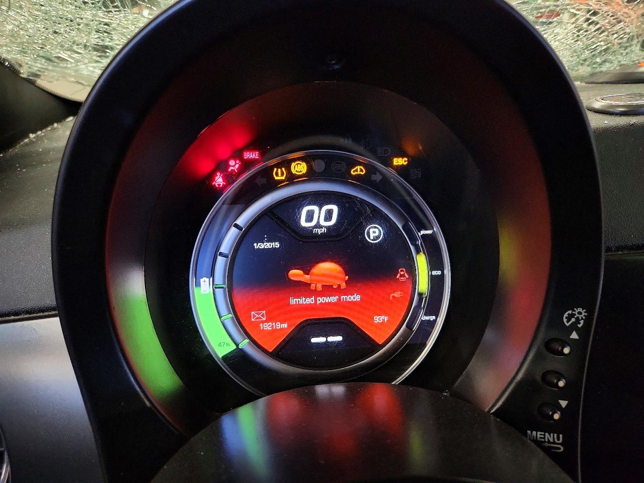2013 Fiat 500 Electric Black vin: 3C3CFFGE9DT663239
