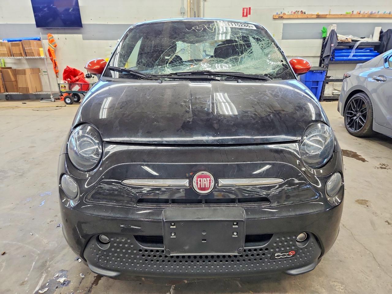 2013 Fiat 500 Electric Black vin: 3C3CFFGE9DT663239