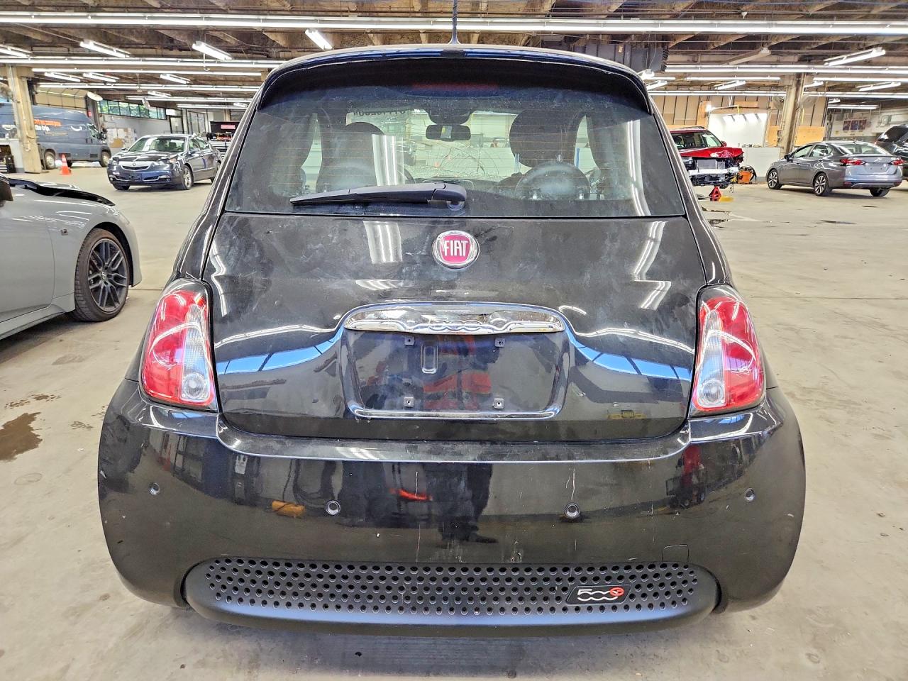 2013 Fiat 500 Electric Black vin: 3C3CFFGE9DT663239
