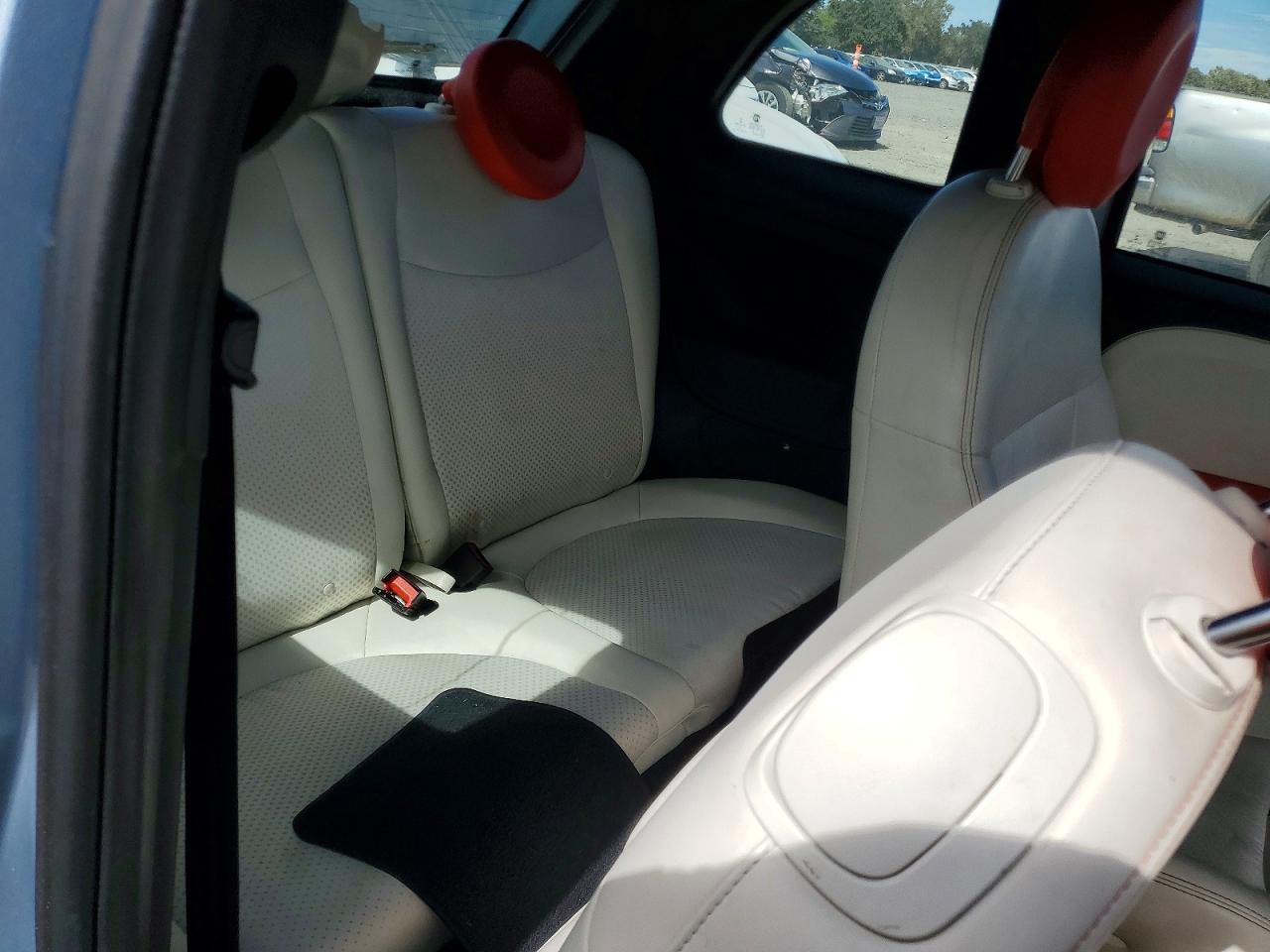 2015 Fiat 500 Electric Blue vin: 3C3CFFGEXFT522909
