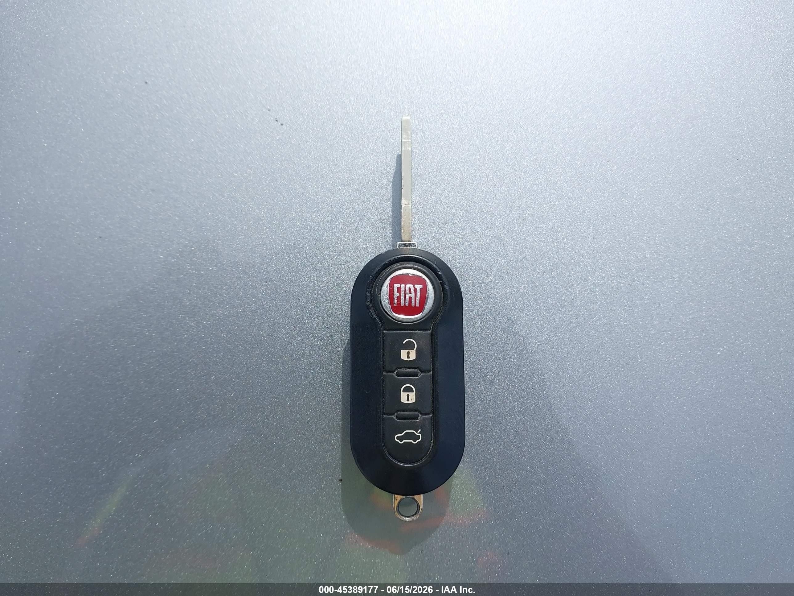 2015 Fiat 500e Battery Electric Black vin: 3C3CFFGEXFT623271