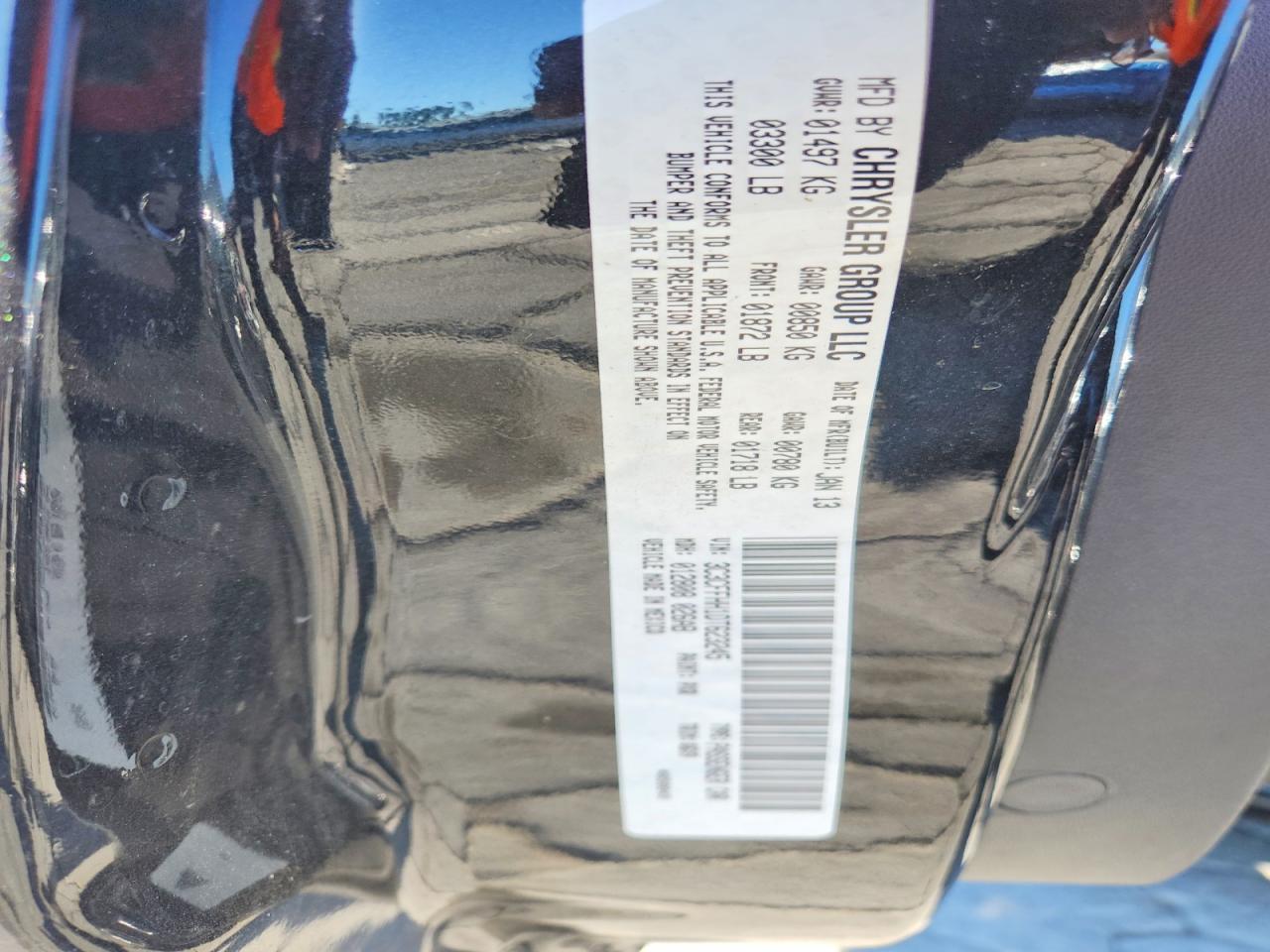 2013 Fiat 500 Sport Black vin: 3C3CFFHH1DT623245