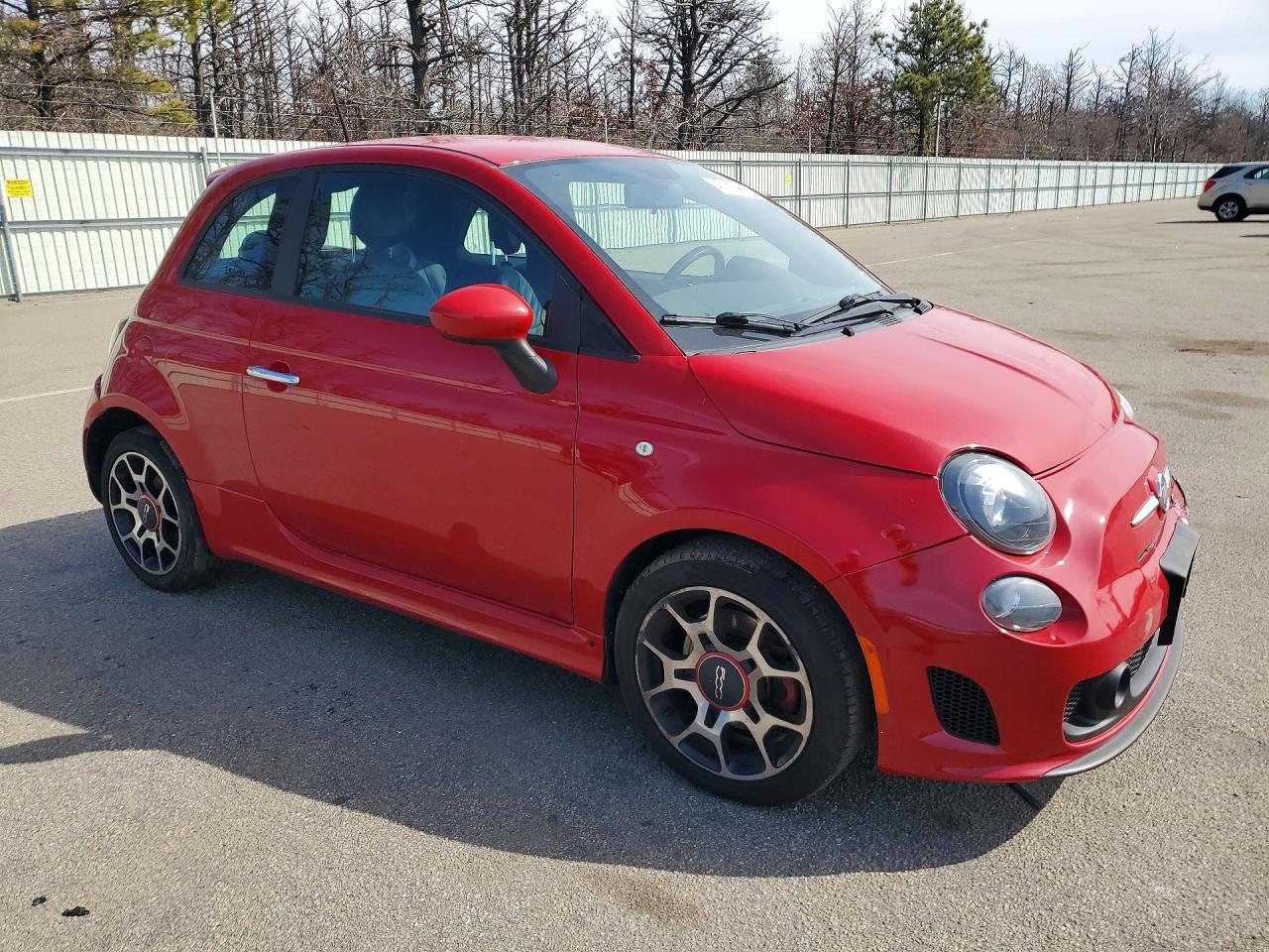 2013 Fiat 500 Sport Red vin: 3C3CFFHH4DT607265
