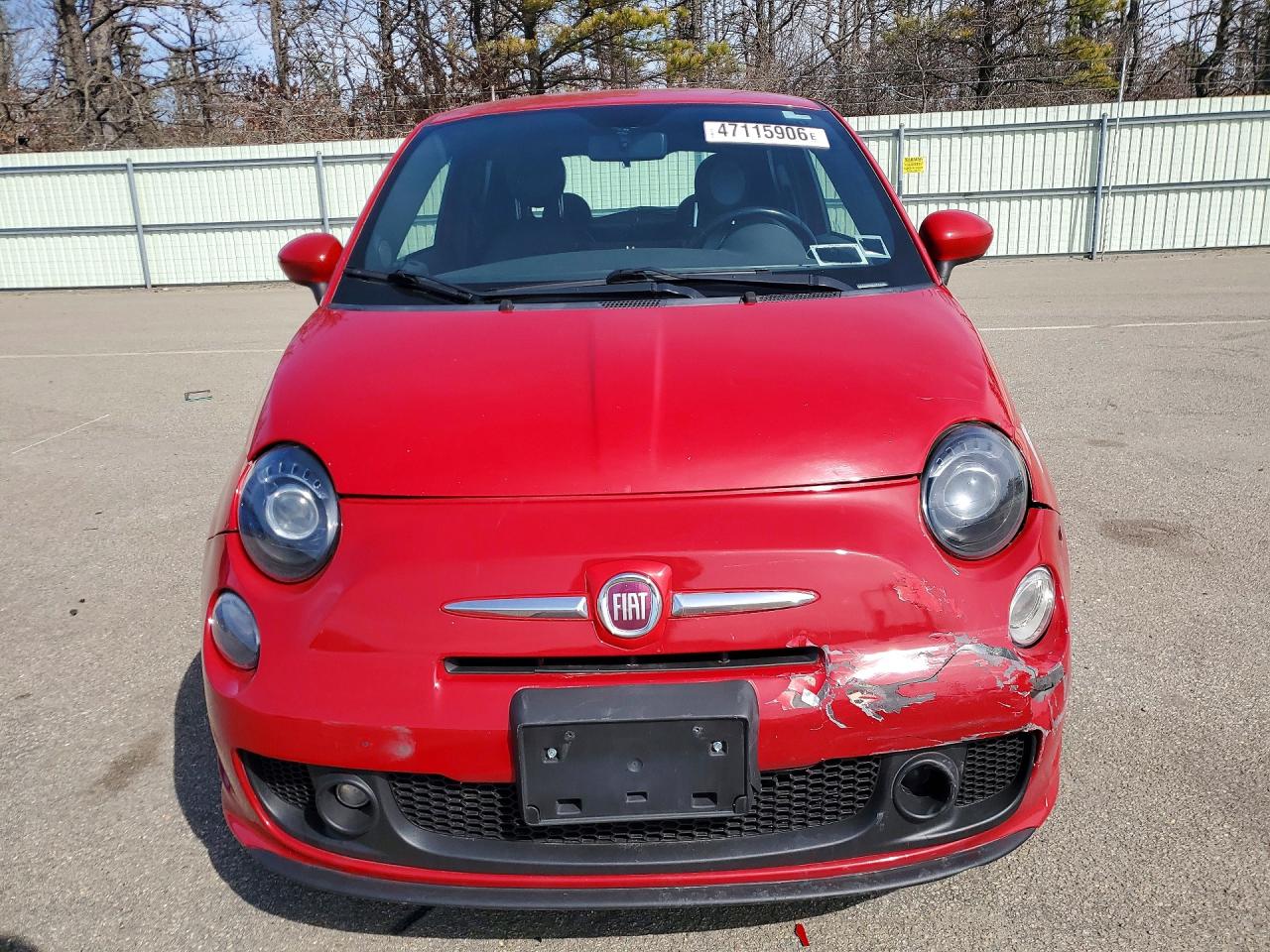 2013 Fiat 500 Sport Red vin: 3C3CFFHH4DT607265