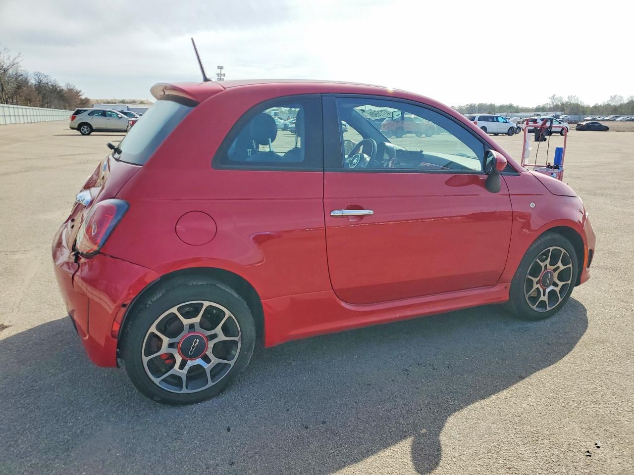2013 Fiat 500 Sport Red vin: 3C3CFFHH4DT607265