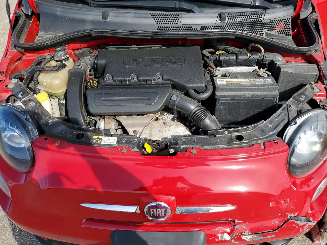 2013 Fiat 500 Sport Red vin: 3C3CFFHH4DT607265