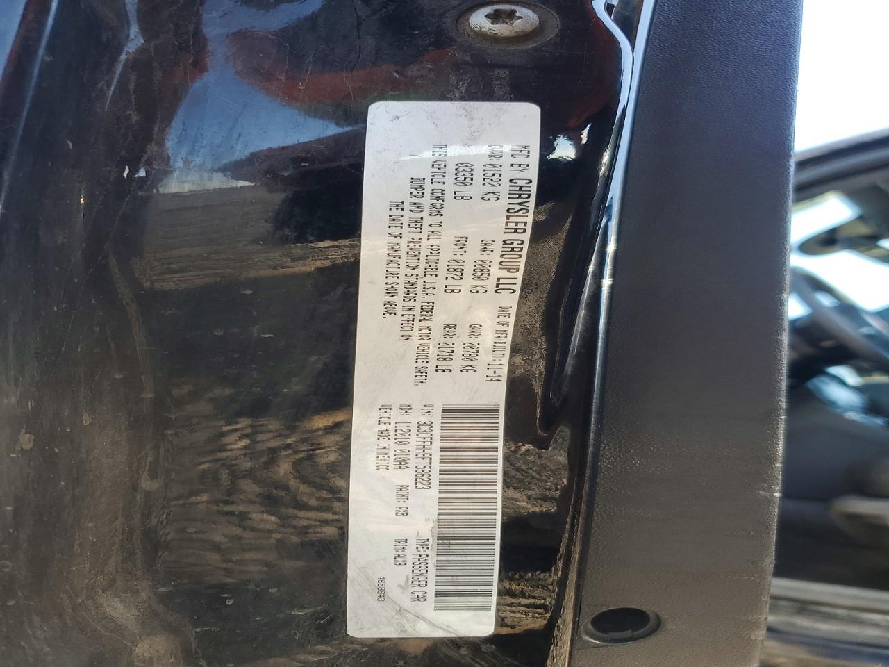2015 Fiat 500 Sport Black vin: 3C3CFFHH9FT586223