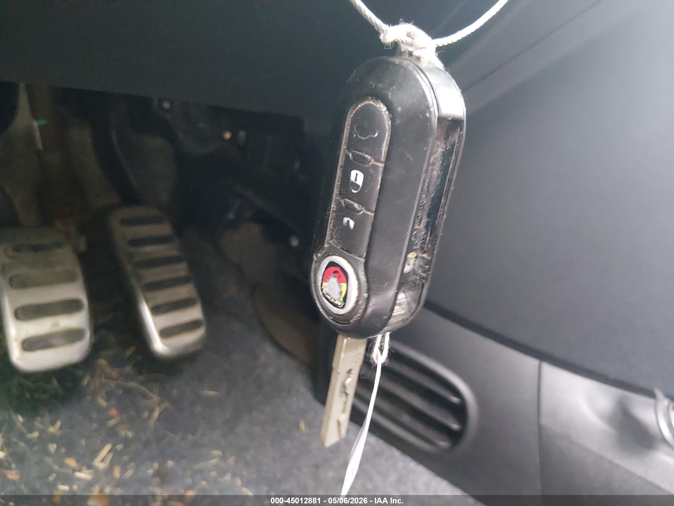 2013 Fiat 500c Abarth Черный vin: 3C3CFFJH3DT742988