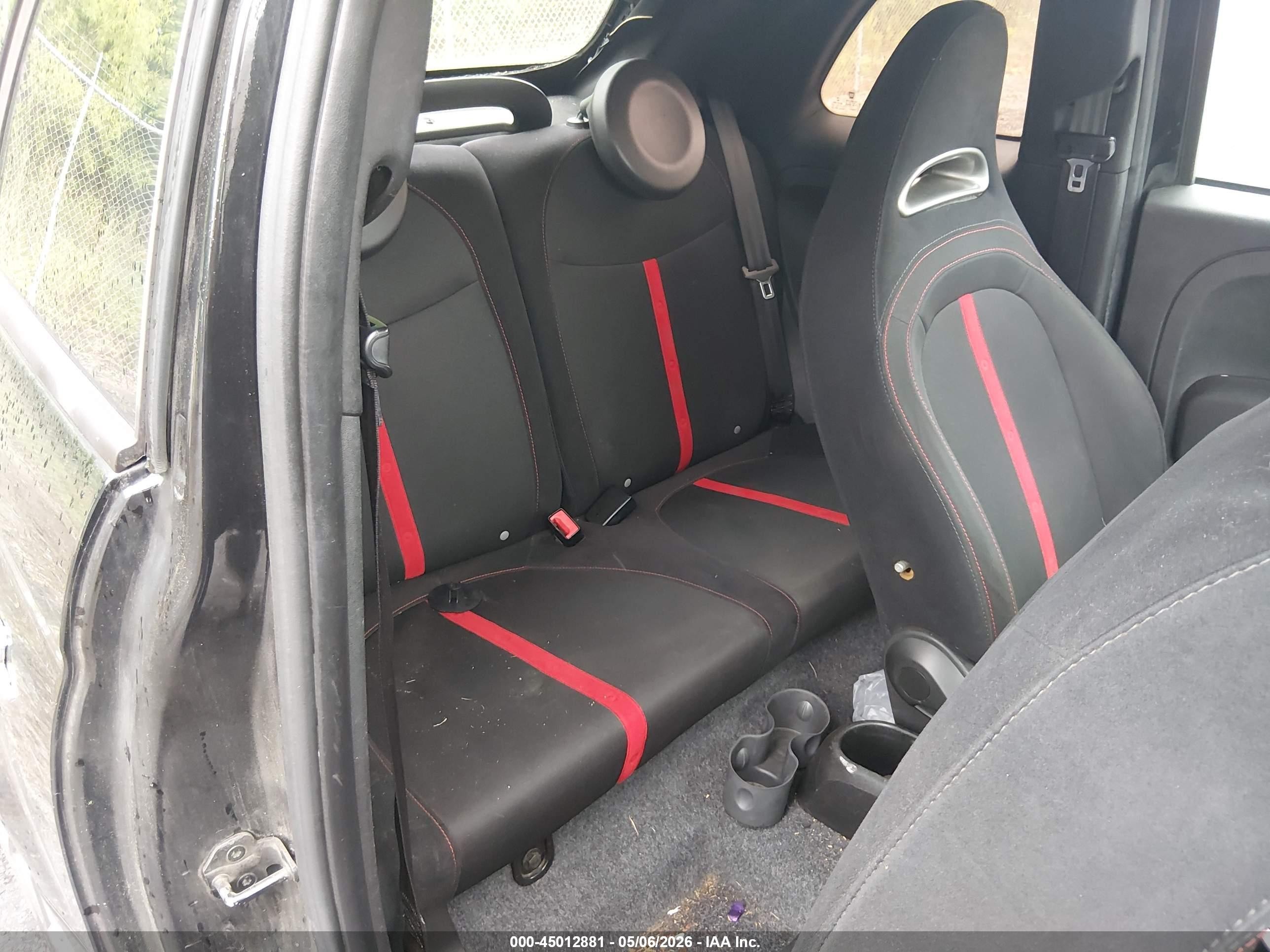 2013 Fiat 500c Abarth Черный vin: 3C3CFFJH3DT742988