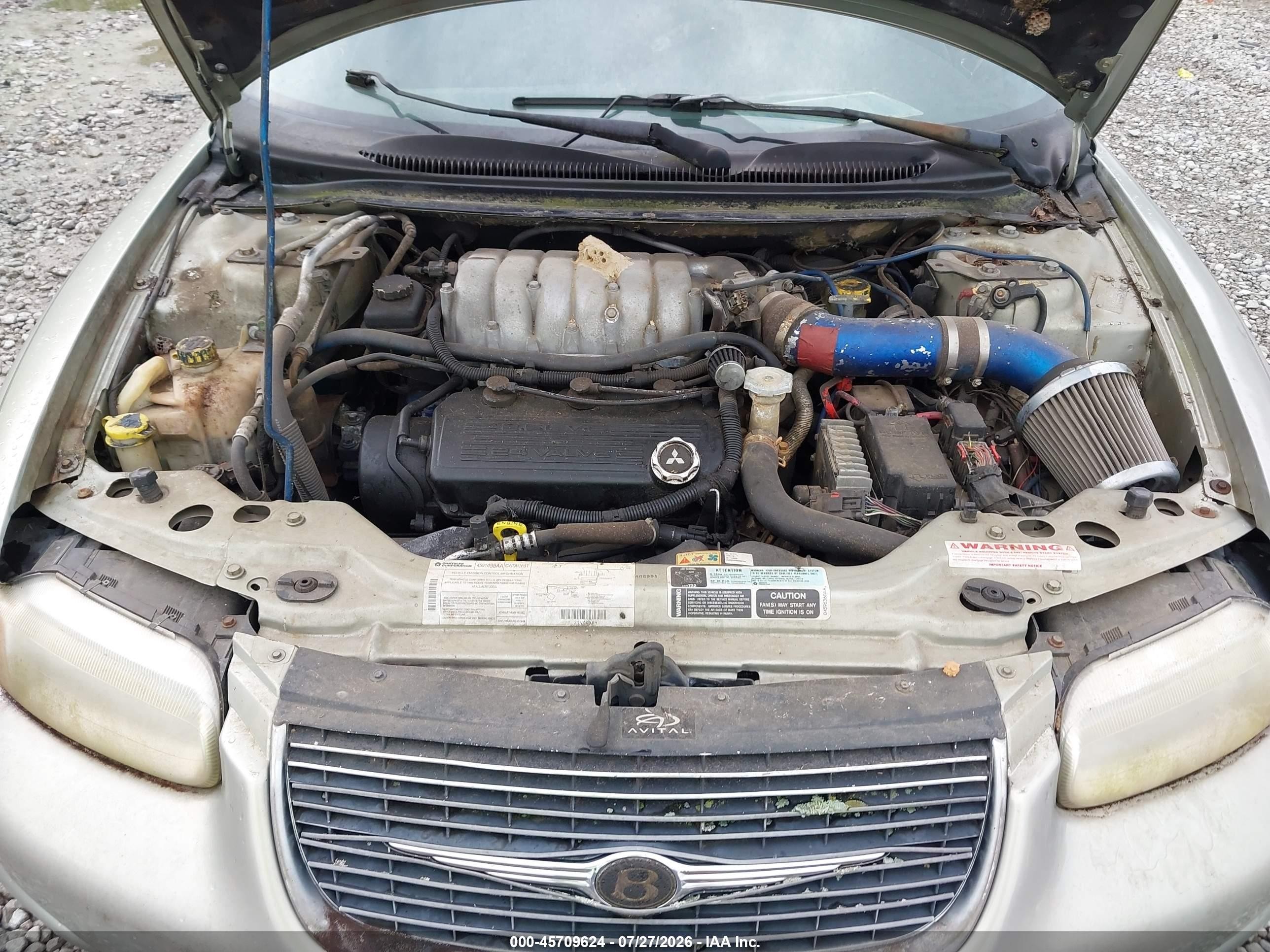 1999 Chrysler Sebring Jx Silver vin: 3C3EL45H3XT548028