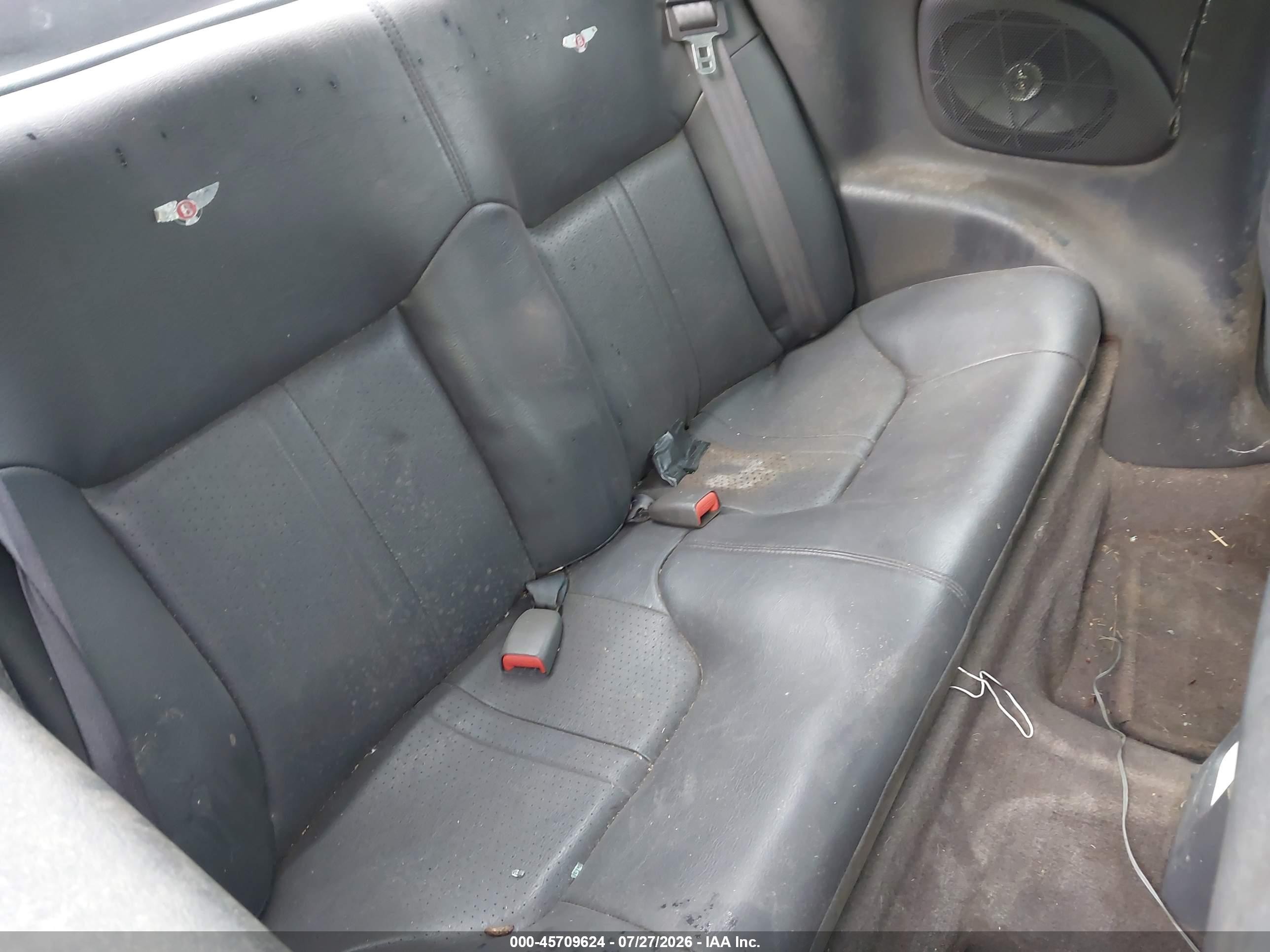 1999 Chrysler Sebring Jx Silver vin: 3C3EL45H3XT548028