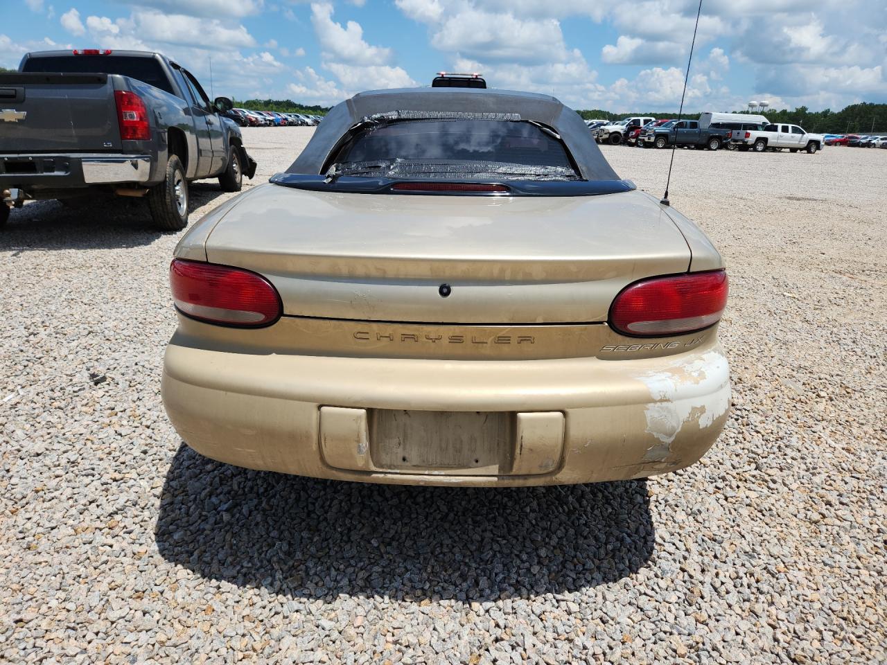 1999 Chrysler Sebring Jx Gold vin: 3C3EL45H4XT538432
