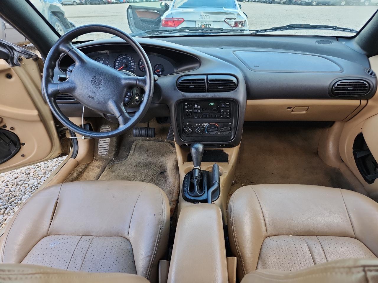 1999 Chrysler Sebring Jx Gold vin: 3C3EL45H4XT538432