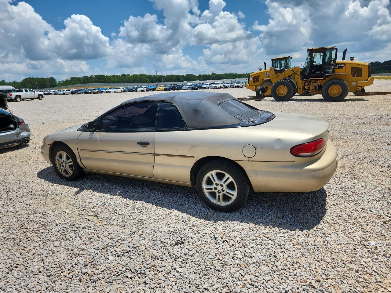 1999 Chrysler Sebring Jx Gold vin: 3C3EL45H4XT538432