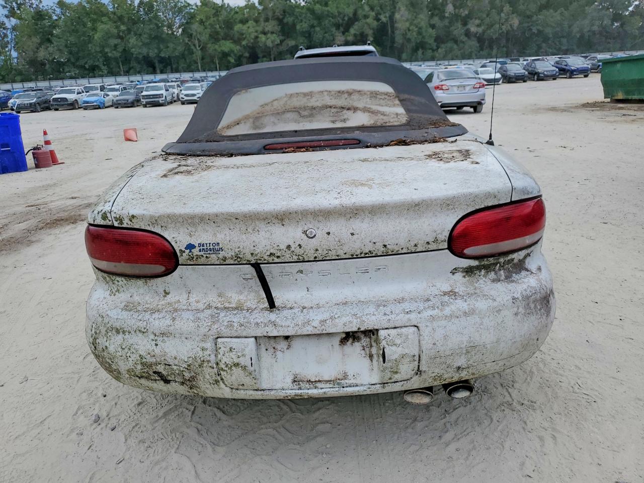 2000 Chrysler Sebring Jx Белый vin: 3C3EL45H4YT231196