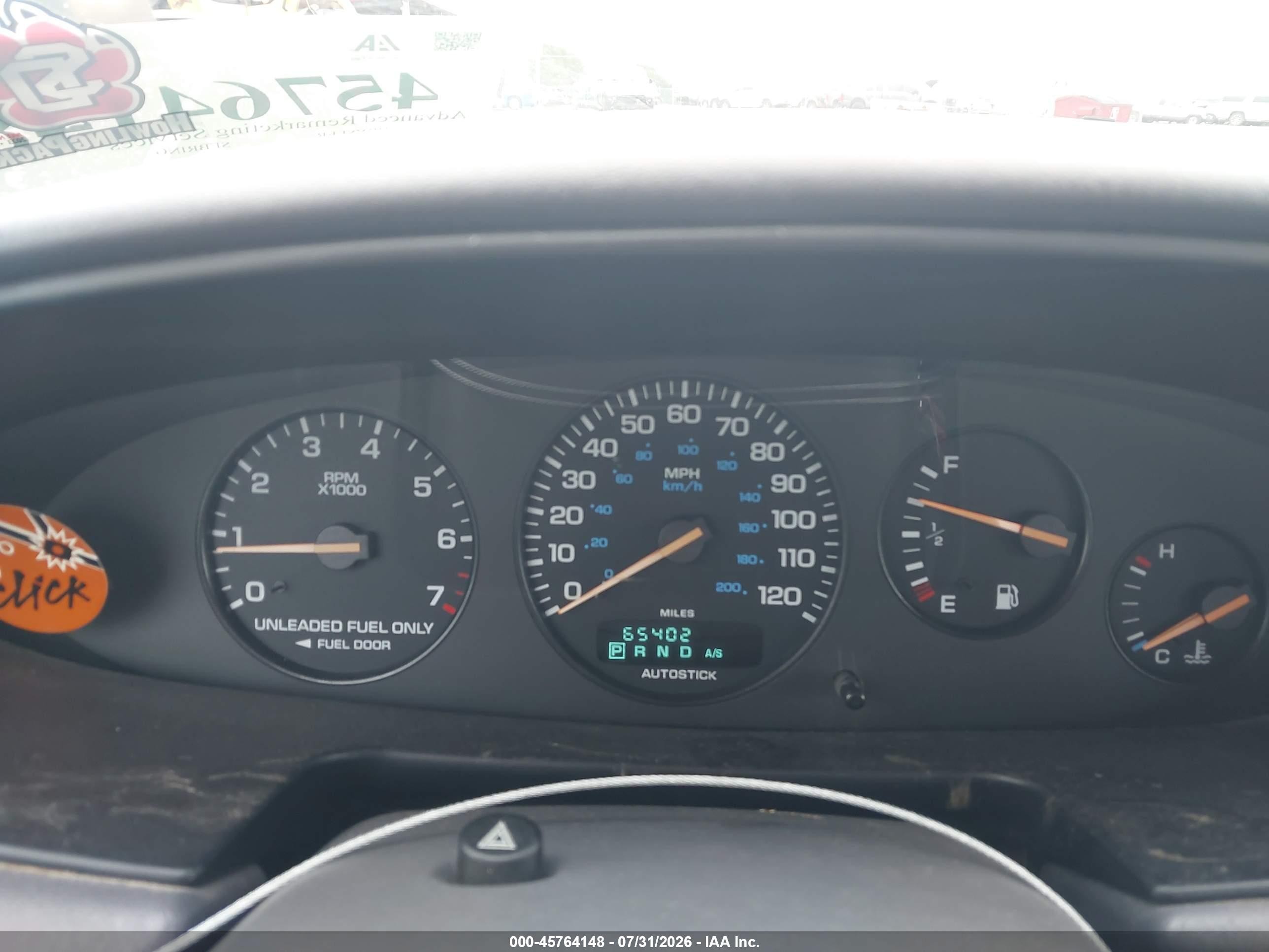 1997 Chrysler Sebring Jxi Red vin: 3C3EL55H1VT614238