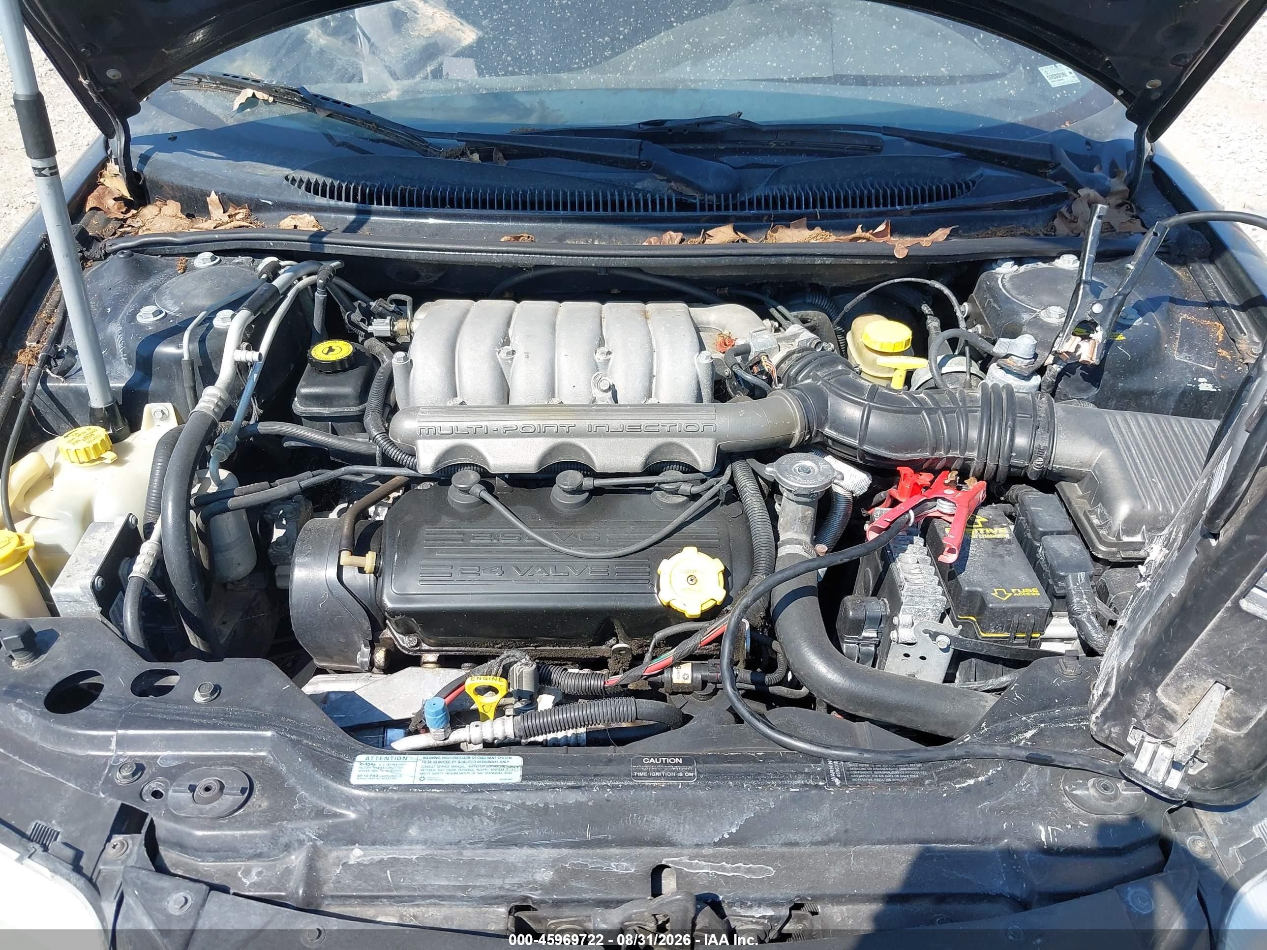 1997 Chrysler Sebring Jxi Black vin: 3C3EL55H1VT629368