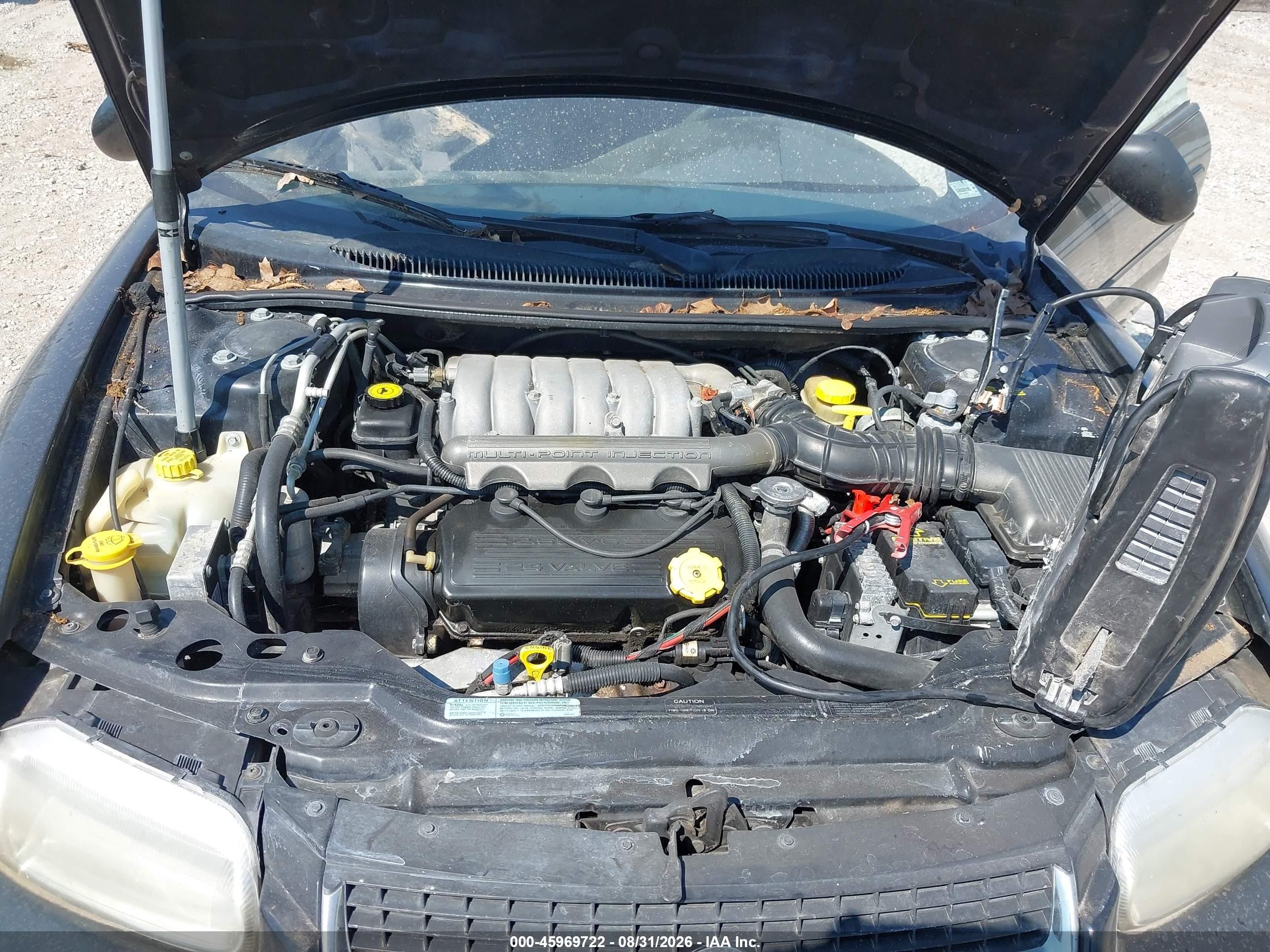 1997 Chrysler Sebring Jxi Black vin: 3C3EL55H1VT629368