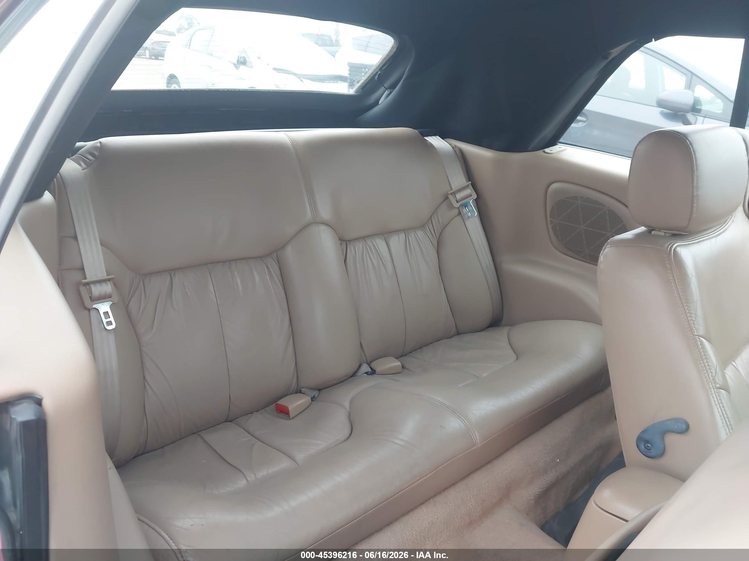 1998 Chrysler Sebring Jxi Pink vin: 3C3EL55H1WT264854