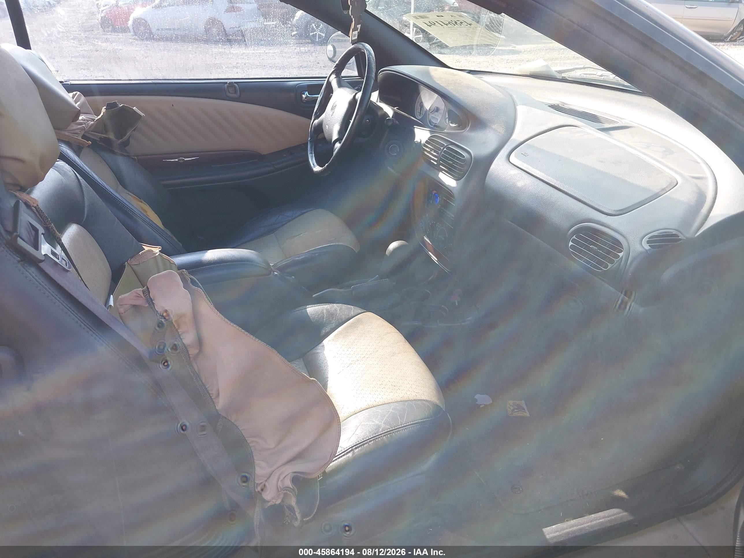 1999 Chrysler Sebring Jxi Gold vin: 3C3EL55H1XT213551