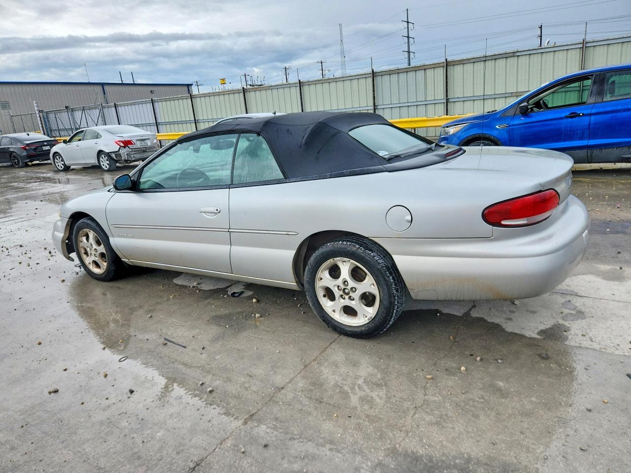 2000 Chrysler Sebring Jxi Silver vin: 3C3EL55H1YT315207