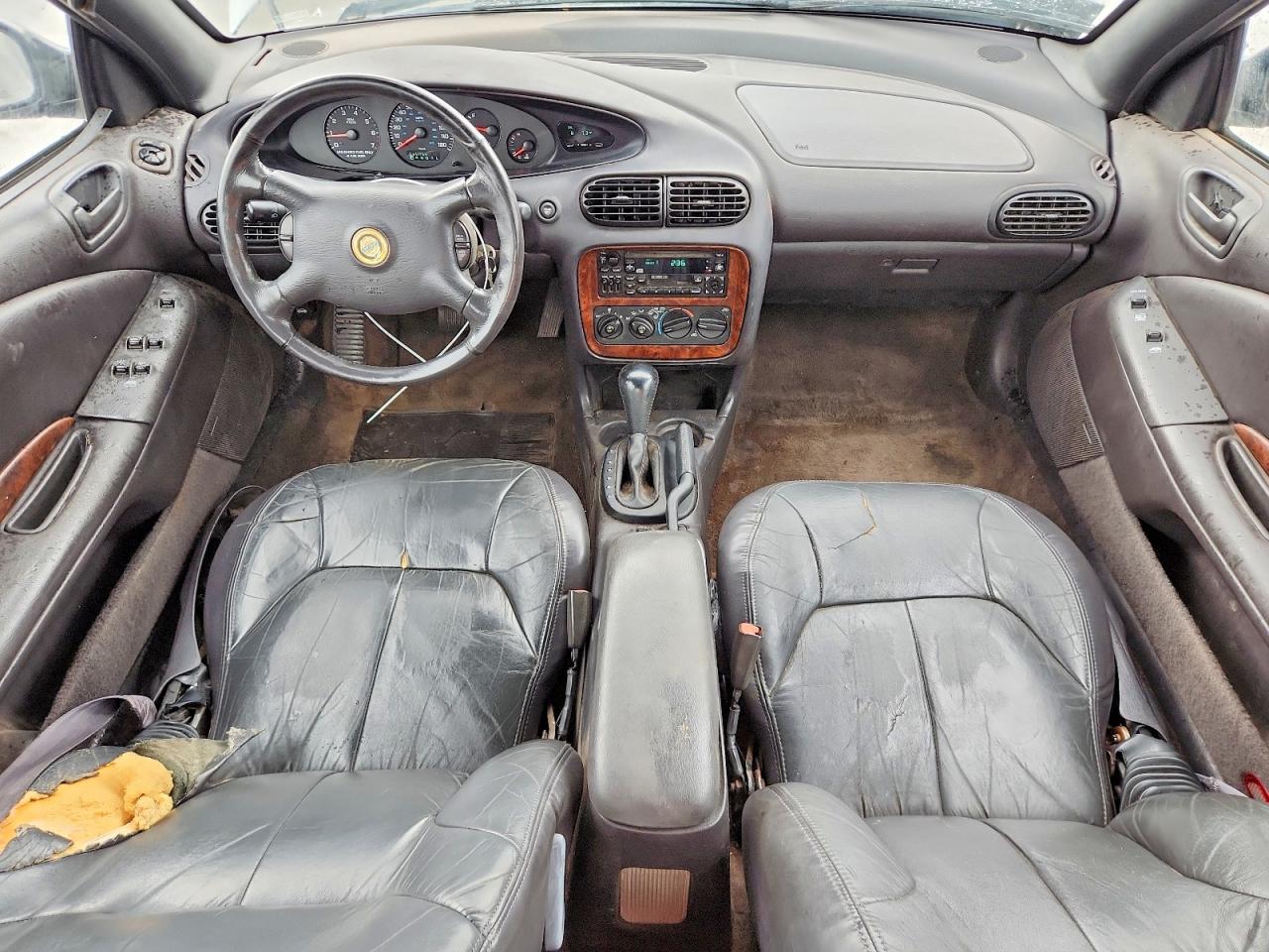 2000 Chrysler Sebring Jxi Silver vin: 3C3EL55H1YT315207