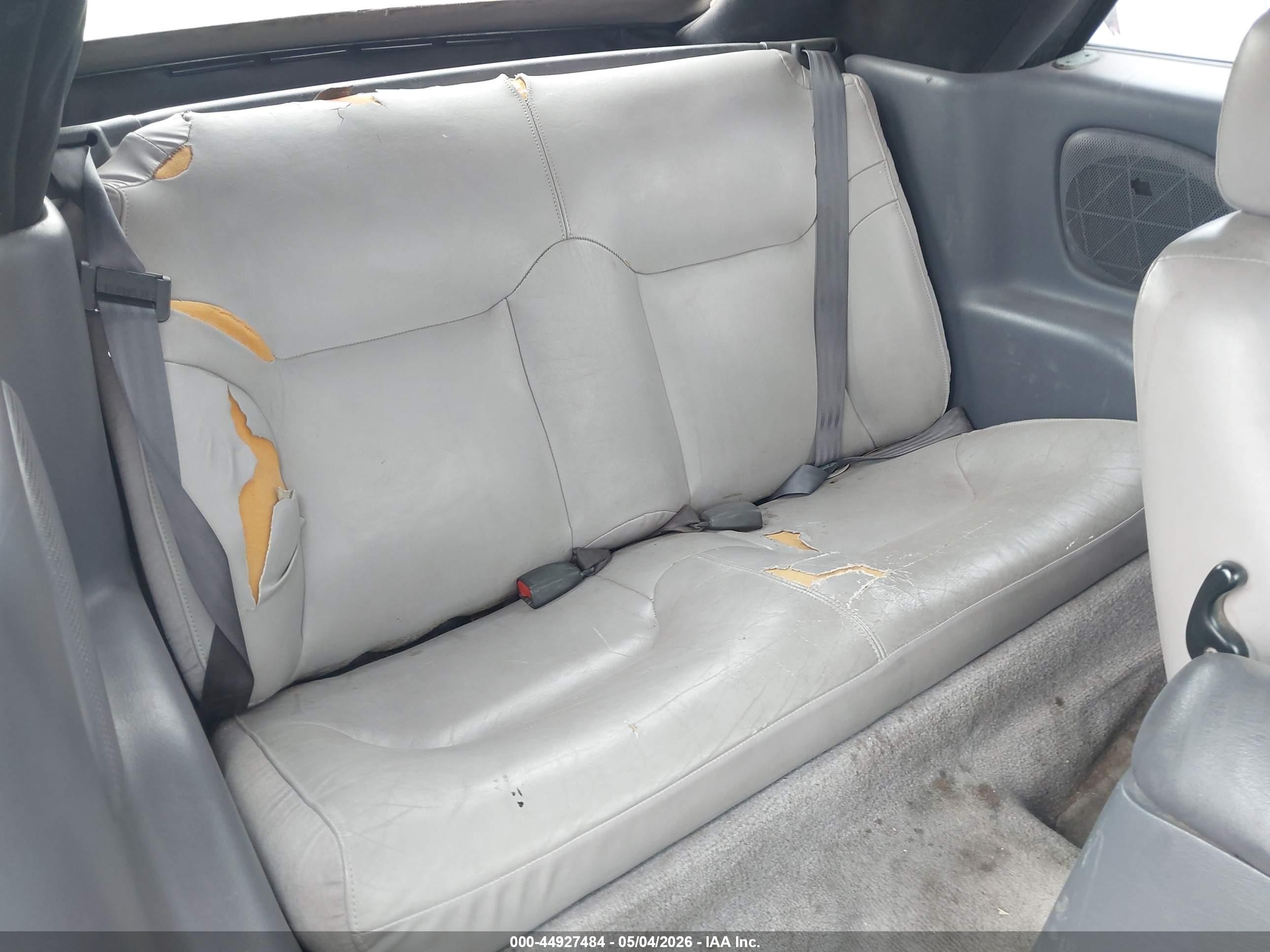 1997 Chrysler Sebring Jxi White vin: 3C3EL55H6VT544610