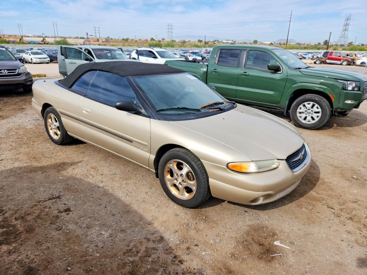 2000 Chrysler Sebring Jxi Gold vin: 3C3EL55H6YT239807