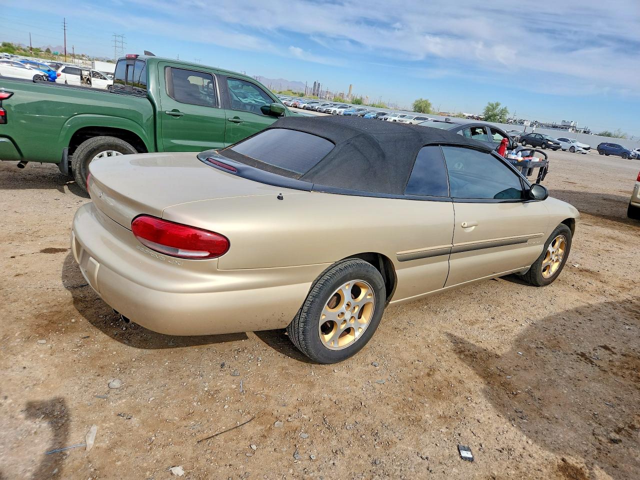 2000 Chrysler Sebring Jxi Gold vin: 3C3EL55H6YT239807