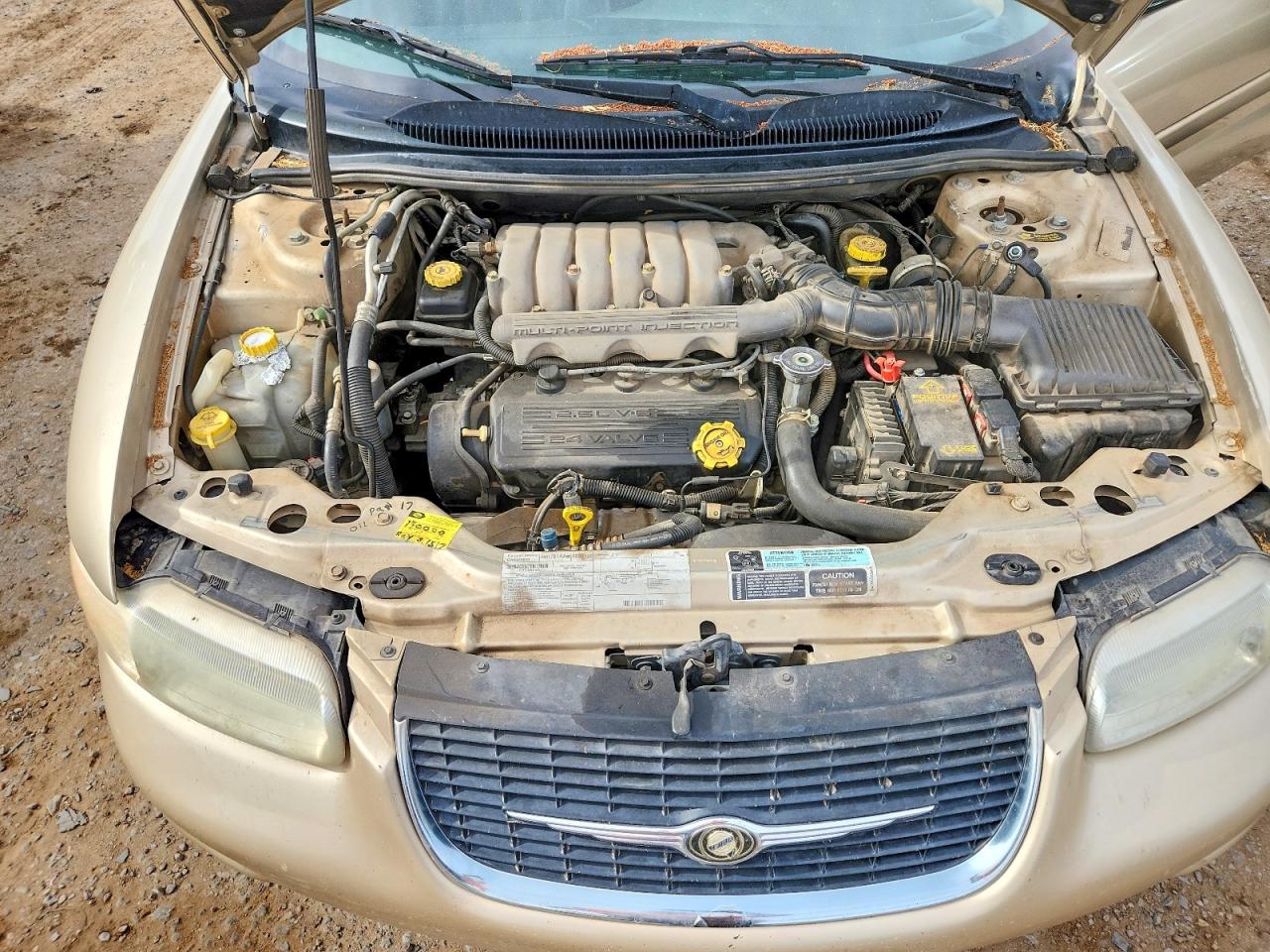 2000 Chrysler Sebring Jxi Gold vin: 3C3EL55H6YT239807