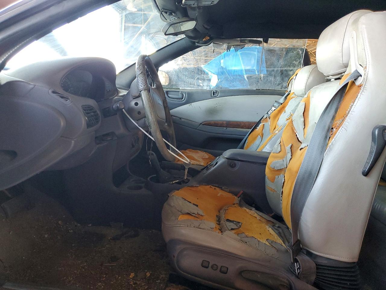 1997 Chrysler Sebring Jxi Red vin: 3C3EL55H8VT553406