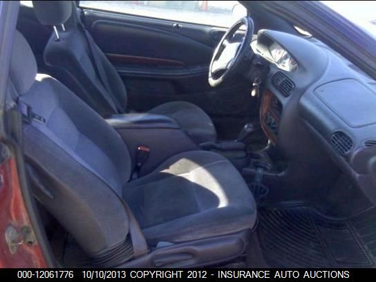 1998 Chrysler Sebring Jxi vin: 3C3EL55H8WT333409