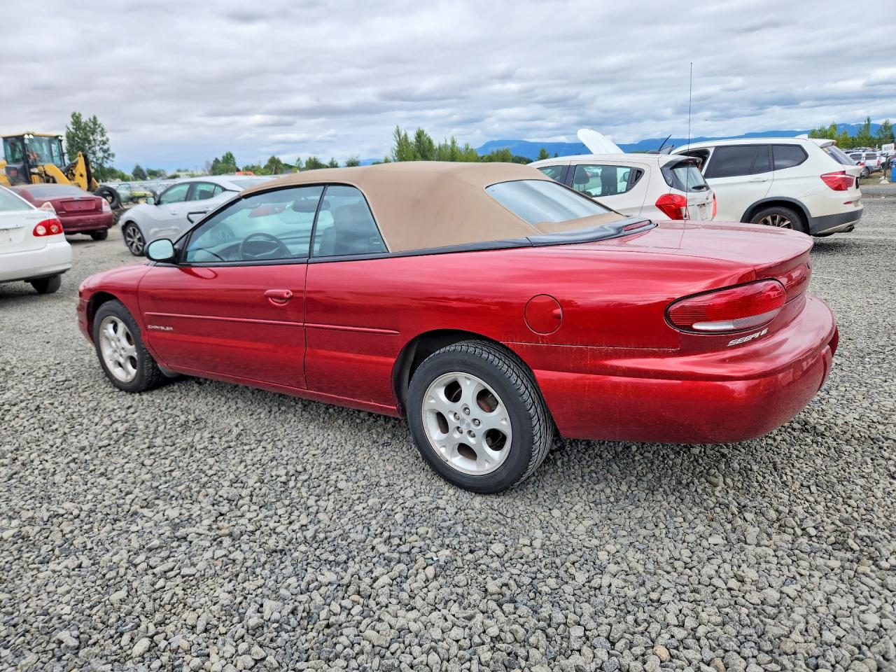 1999 Chrysler Sebring Jxi Maroon vin: 3C3EL55H8XT505410