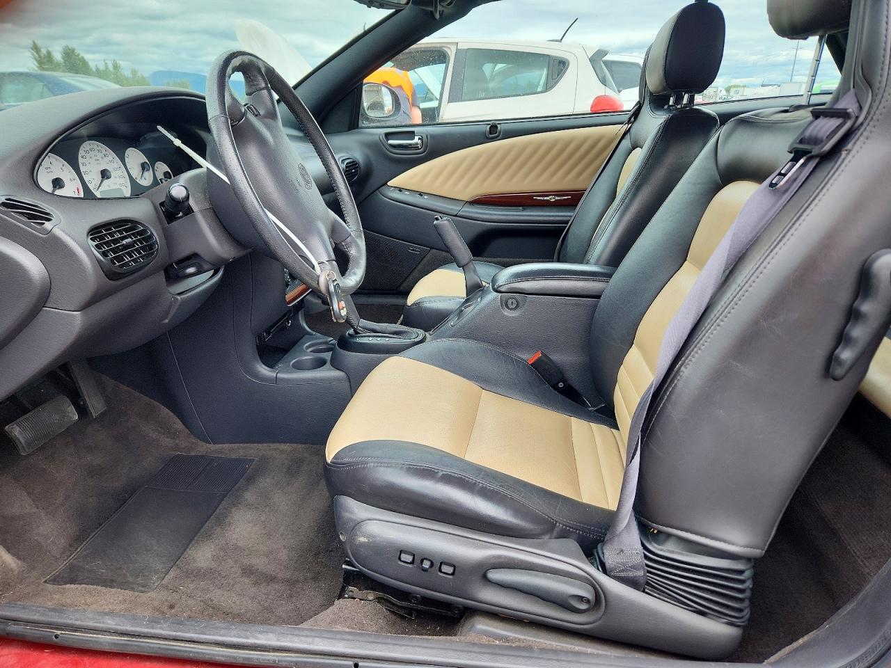 1999 Chrysler Sebring Jxi Maroon vin: 3C3EL55H8XT505410
