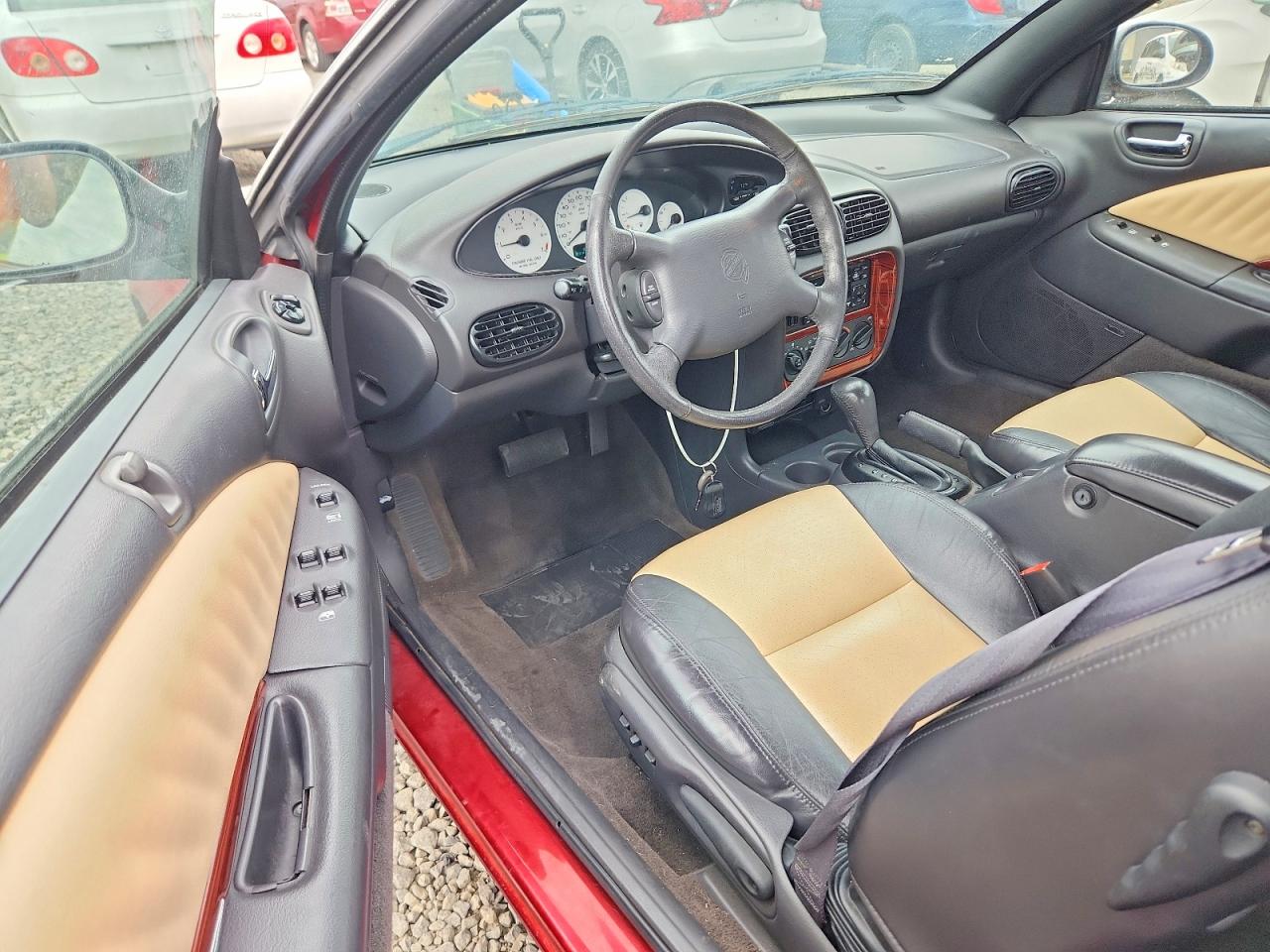1999 Chrysler Sebring Jxi Maroon vin: 3C3EL55H8XT505410