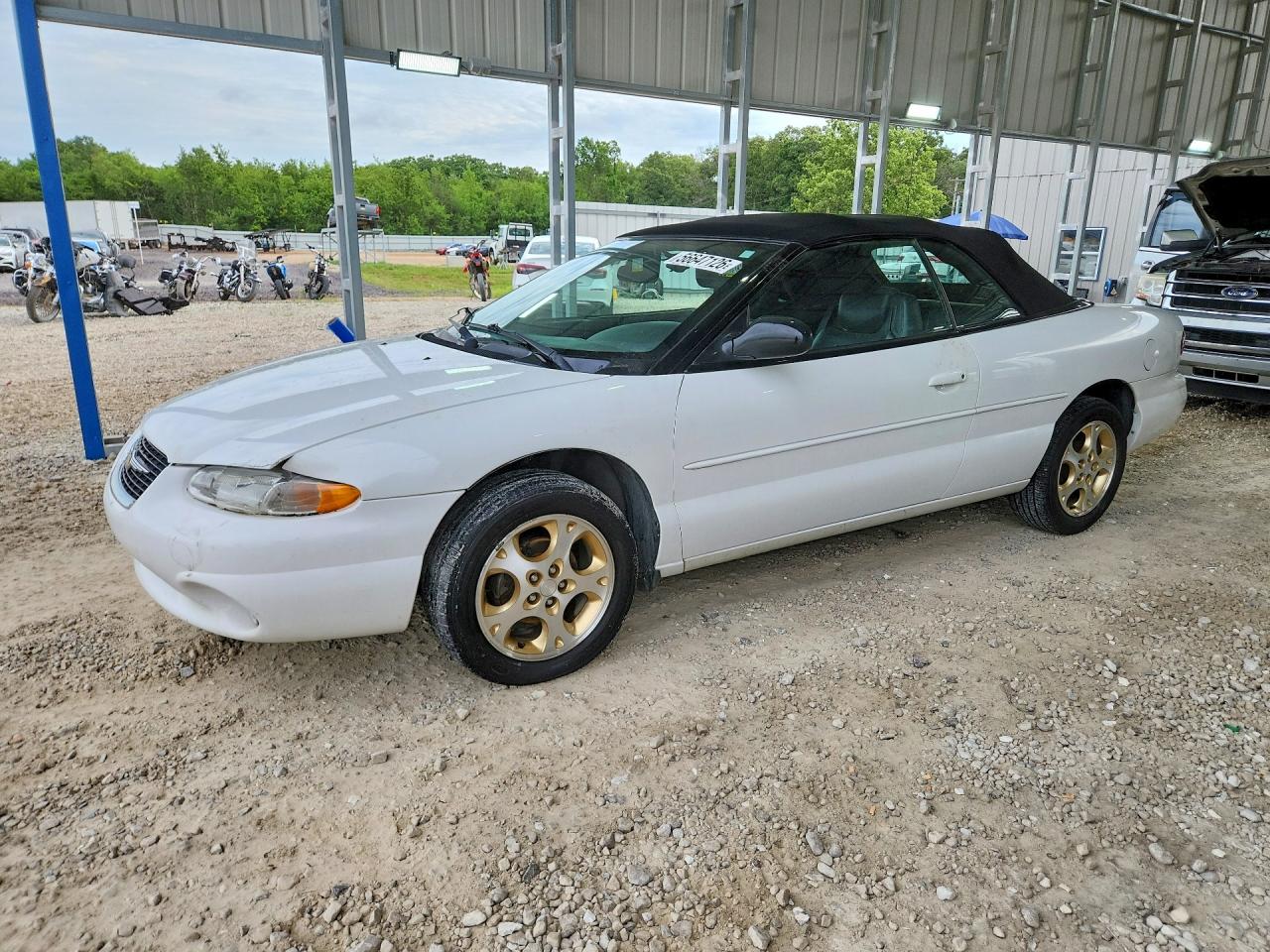 2000 Chrysler Sebring Jxi White vin: 3C3EL55H9YT239168